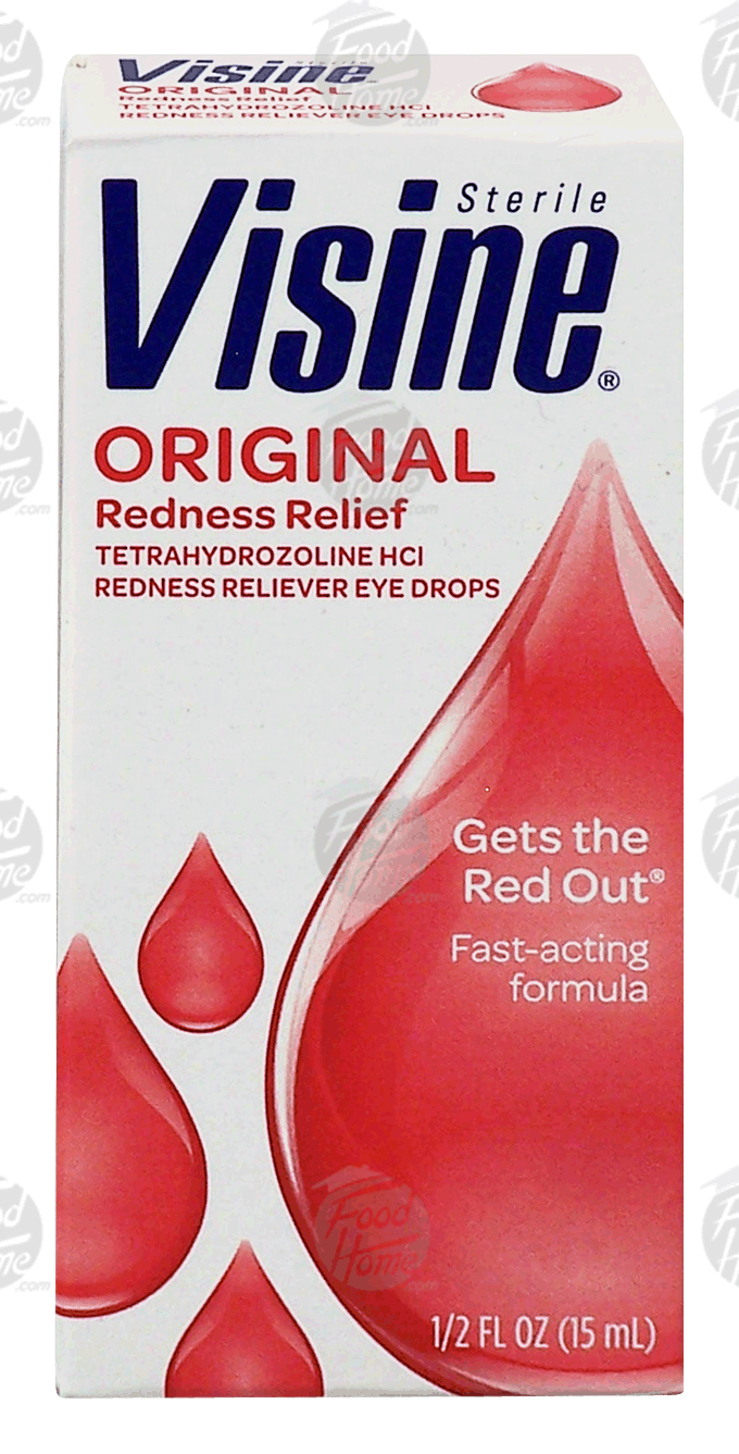 Visine&nbsp;Original&nbsp;redness relief eye drops Full-Size Picture